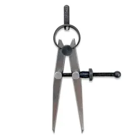 Cc091 663992110623 6-inch Adjustable Lockable Steel Divider Precision Leather Wood And Metal
