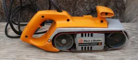Craftsman 7451 Vtg Corded 3 Inch X 21 Yellow Belt Sander # Works No Dust Bag