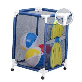 Rl-poolsto-02 Display Riser Pool Float Storage Organizer - 39.4 Inch L X 25.6 W H