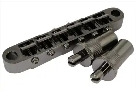 Gotoh Go-ge103bt-ck Ge103b-t Tune-o-matic Style Guitar Bridge With Large Metic Stud Posts