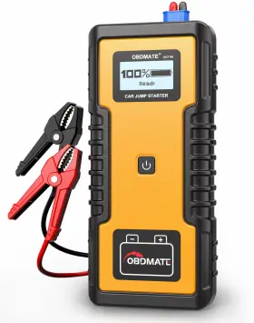 Obdmate Jsc-7100 Car Jump Starter 1000a Super Capacitor Yellow