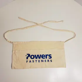 Powers 9420 Vintage Fasteners Hardware Nail Apron Pouch Tool Advertising Made In Usa